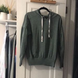 Green hoody, small